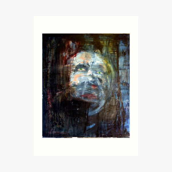 portrait of x Art Print