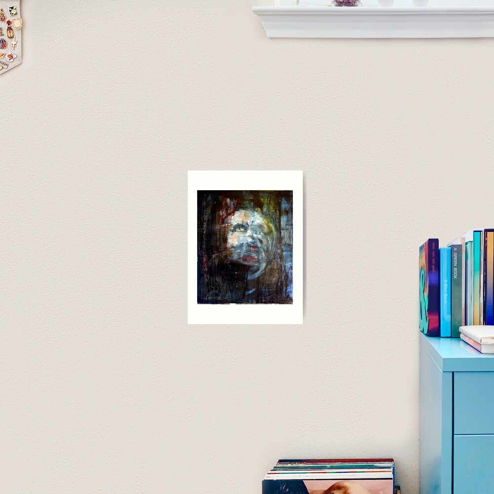 portrait of x Art Print