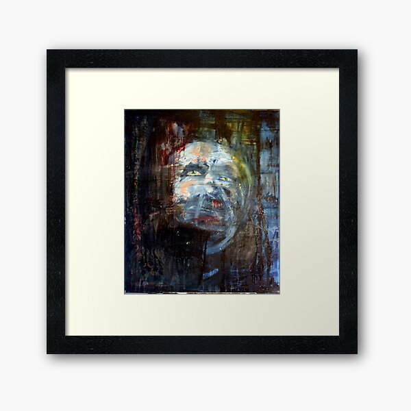portrait of x Framed Art Print