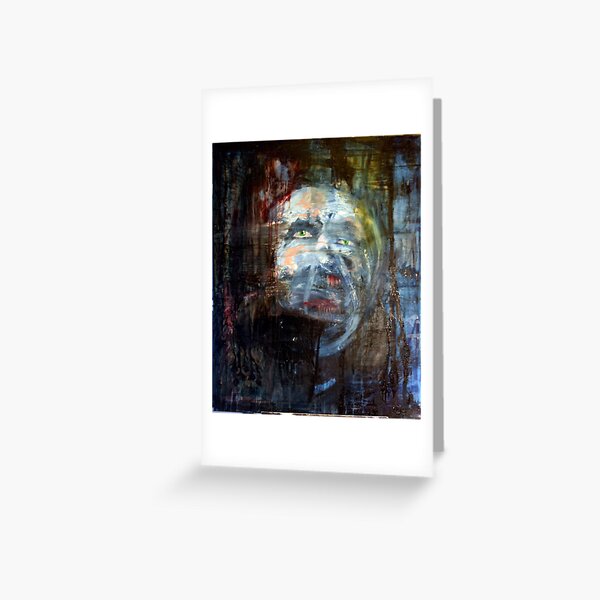 portrait of x Greeting Card
