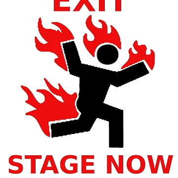 Artwork thumbnail, Exit Stage Now by Embeddedcode