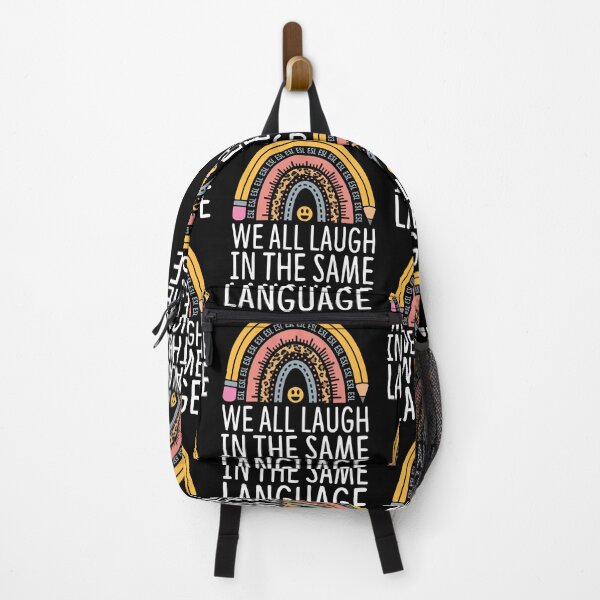 Item preview, ESL Teachers We All Laugh In The Same Language Back To School designed and sold by GravitiTees.