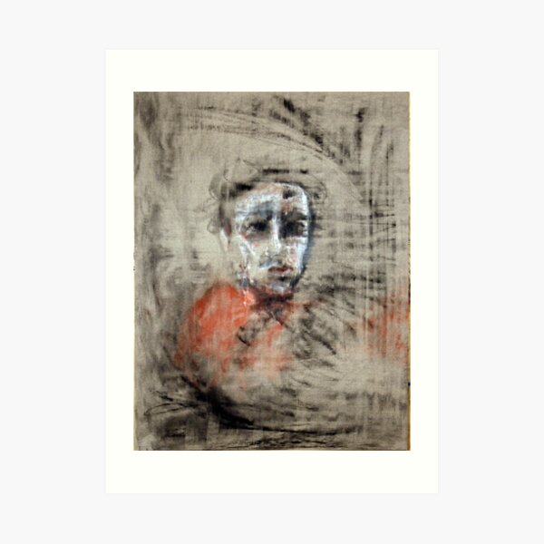 portrait of obscurity Art Print