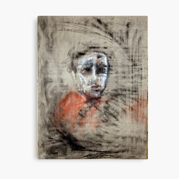 portrait of obscurity Canvas Print