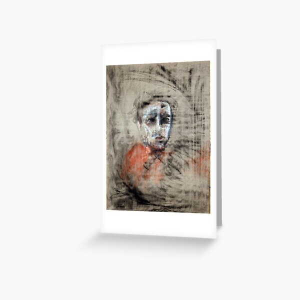 portrait of obscurity Greeting Card