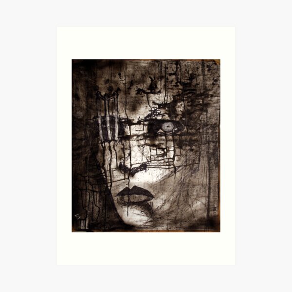 portrait of M Art Print