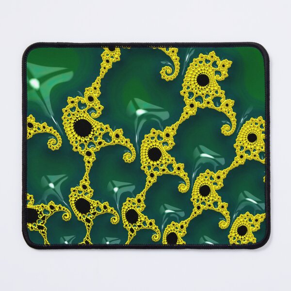 Item preview, Emerald Fractal Drops designed and sold by Elisabeth Lucas.