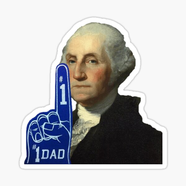 Nation's Best Dad Sticker