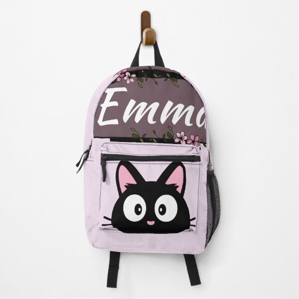 Item preview, Emma Floral Cat Name Plate designed and sold by Coffee Lifestyle.