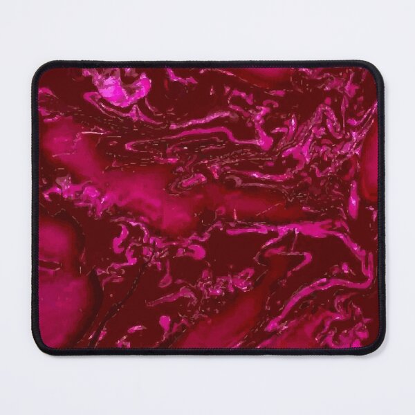 Item preview, Ruby - dark red pink ruby color abstract swirl pattern designed and sold by JaycraveDesigns.