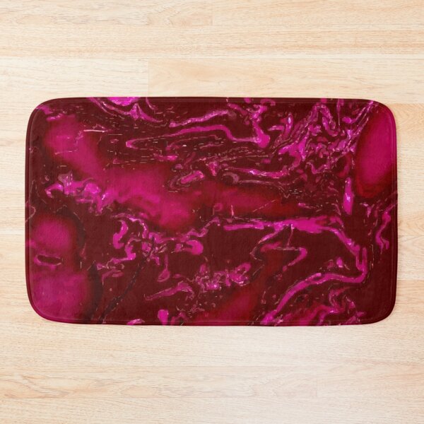 Item preview, Ruby - dark red pink ruby color abstract swirl pattern designed and sold by JaycraveDesigns.