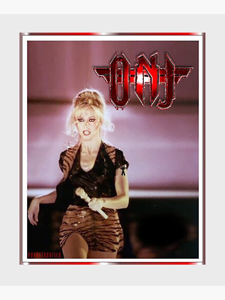 olivia newton john | Mounted Print