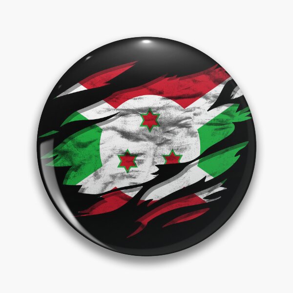 Item preview, Ripped Rip Open Burundi Flag Palm designed and sold by rafaeltto.