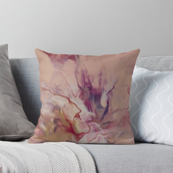 Item preview, Rose Taupe and English Violet Abstract Painting designed and sold by k9printart.