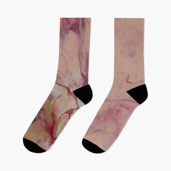 Item preview, Rose Taupe and English Violet Abstract Painting designed and sold by k9printart.