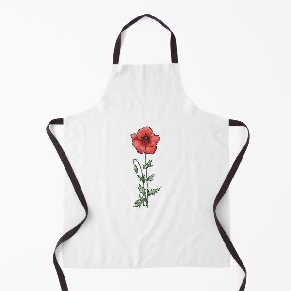 Item preview, Red Poppy August Birth Flower designed and sold by Digi Artworks Store.
