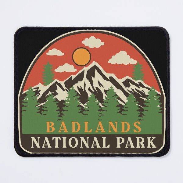 Item preview, Badlands National Park - Vintage designed and sold by Nature-mark.