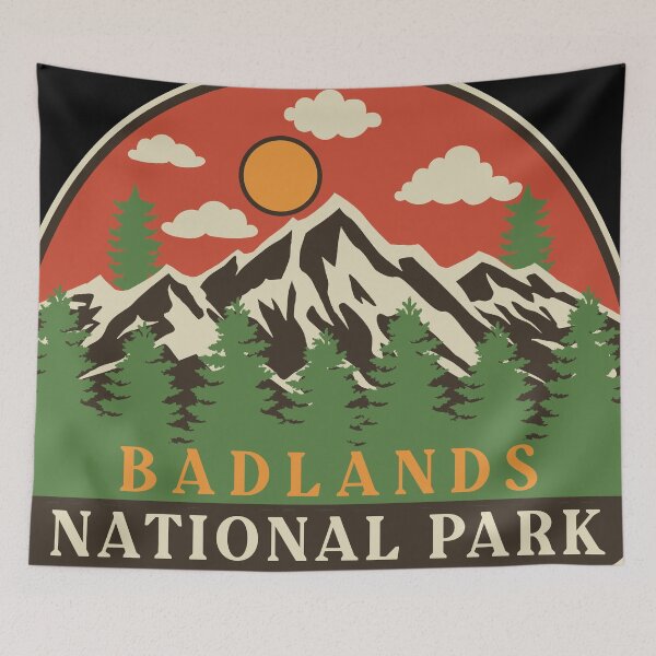 Item preview, Badlands National Park - Vintage designed and sold by Nature-mark.