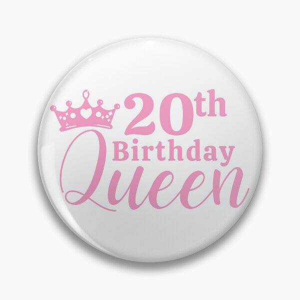 Item preview, 20th birthday queen. 20th birthday. designed and sold by DIDAKU.