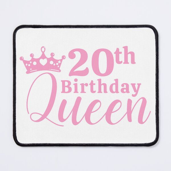 Item preview, 20th birthday queen. 20th birthday. designed and sold by DIDAKU.