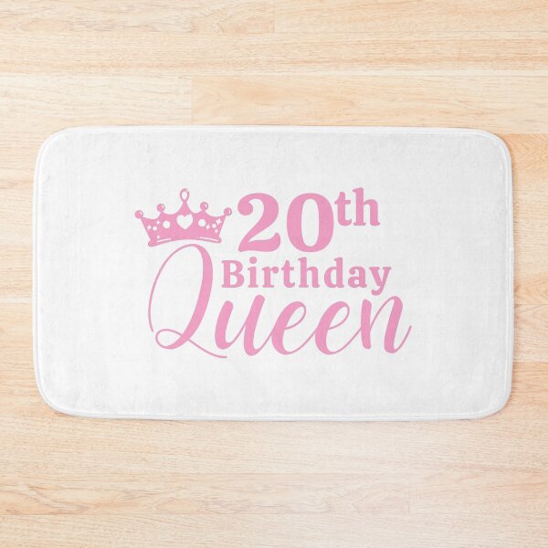 Item preview, 20th birthday queen. 20th birthday. designed and sold by DIDAKU.