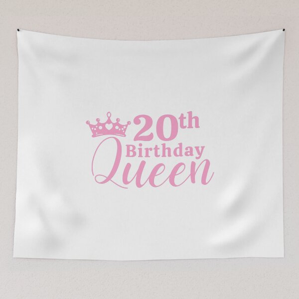 Item preview, 20th birthday queen. 20th birthday. designed and sold by DIDAKU.