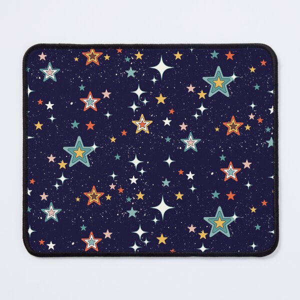 Item preview, Space Stars - Dark Indigo designed and sold by appleyards.