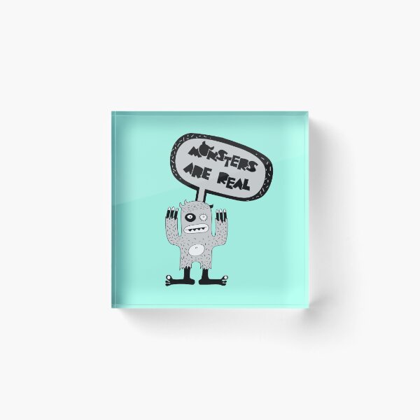 Item preview, Monsters are Real designed and sold by Olya-Yang.