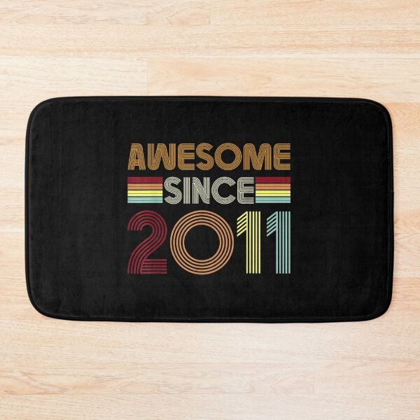 Item preview, Awesome Since 2011 11st Birthday Retro 11 Years Old Boy Girl designed and sold by Axelhellquis.