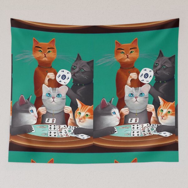 Item preview, Poker Cat designed and sold by RTrivella.