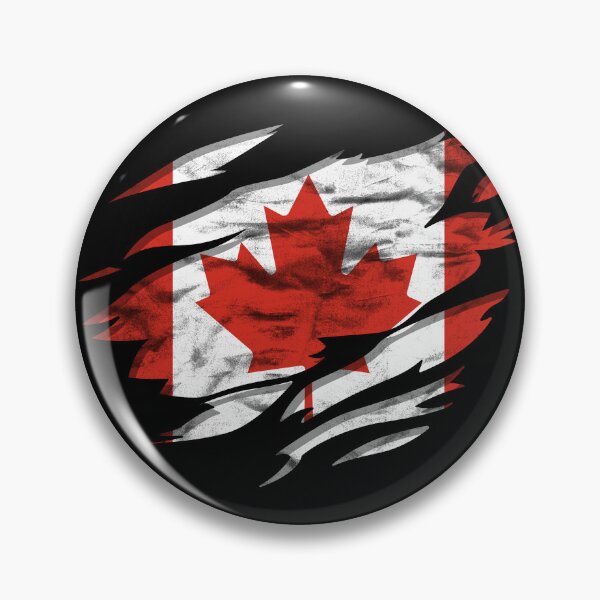 Artikelvorschau, Ripped Rip Open Canada Flag Palm entworfen und verkauft von rafaeltto.