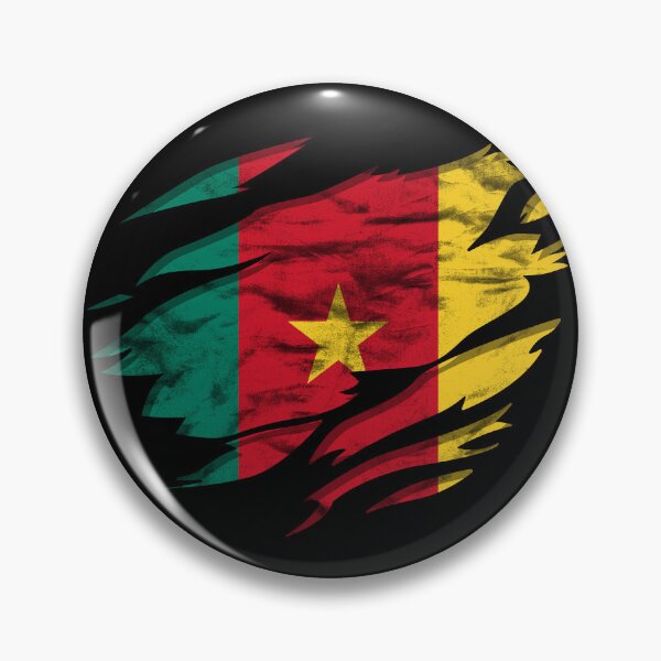 Item preview, Ripped Rip Open Cameroon Flag Palm designed and sold by rafaeltto.