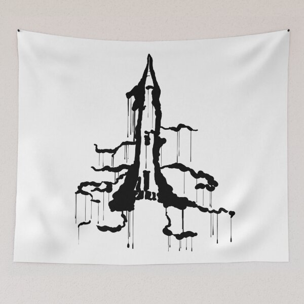 Item preview, Splatter Rocket (black) designed and sold by RobertBell.