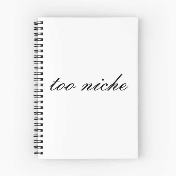 Item preview, Demasiado nicho designed and sold by Fighting Words Designs.
