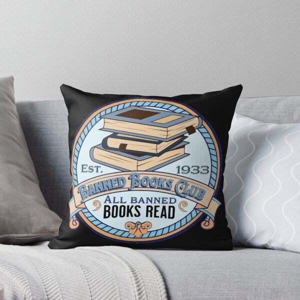 Item preview, Banned Book Club Est 1933  All Banned Books Read Logo designed and sold by jamie Omahen.