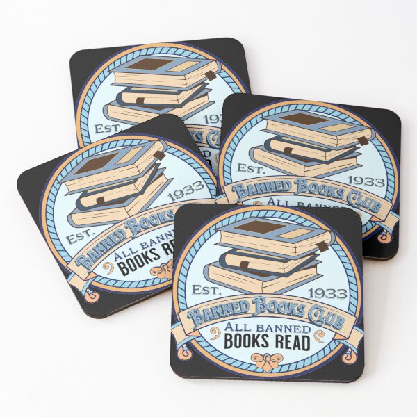Item preview, Banned Book Club Est 1933  All Banned Books Read Logo designed and sold by jamie Omahen.