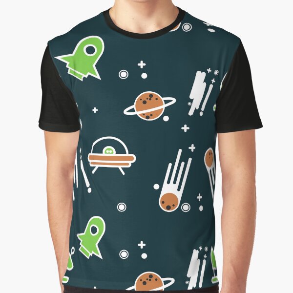 Seamless space Graphic T-Shirt
