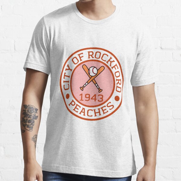 City of Rockford Peaches, distressed - A League Of Their Own - T-Shirt