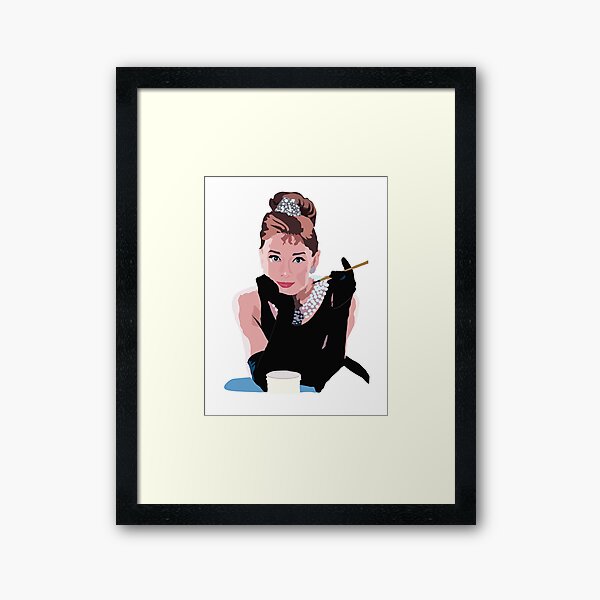 Frühstück bei Tiffany Gerahmter Kunstdruck