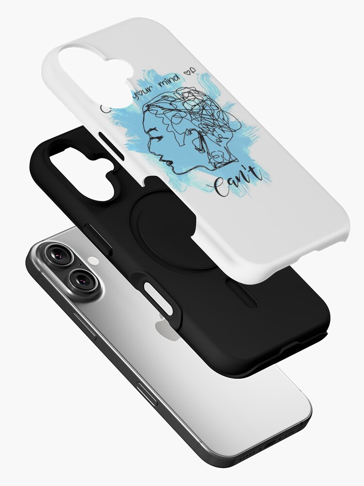 Thumbnail 2 of 4, iPhone Case, Clear your mind of can't designed and sold by SchoolCounselor.