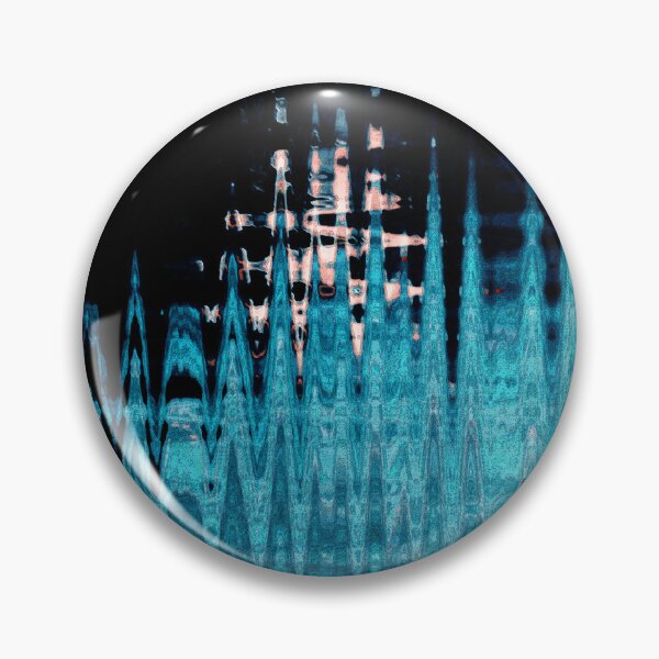 Item preview, Coastal Abstract Ocean Ripples Seagull Rocks in Turquoise Cyan Shades Water Aesthetic Reflection 2 of 4 designed and sold by Beachy.