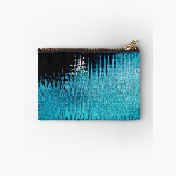 Item preview, Coastal Abstract Ocean Ripples Seagull Rocks in Turquoise Cyan Shades Water Aesthetic Reflection 2 of 4 designed and sold by Beachy.