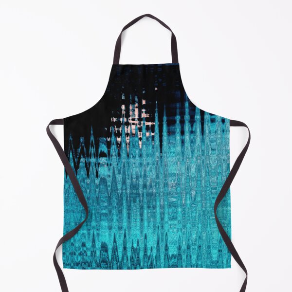Item preview, Coastal Abstract Ocean Ripples Seagull Rocks in Turquoise Cyan Shades Water Aesthetic Reflection 2 of 4 designed and sold by Beachy.