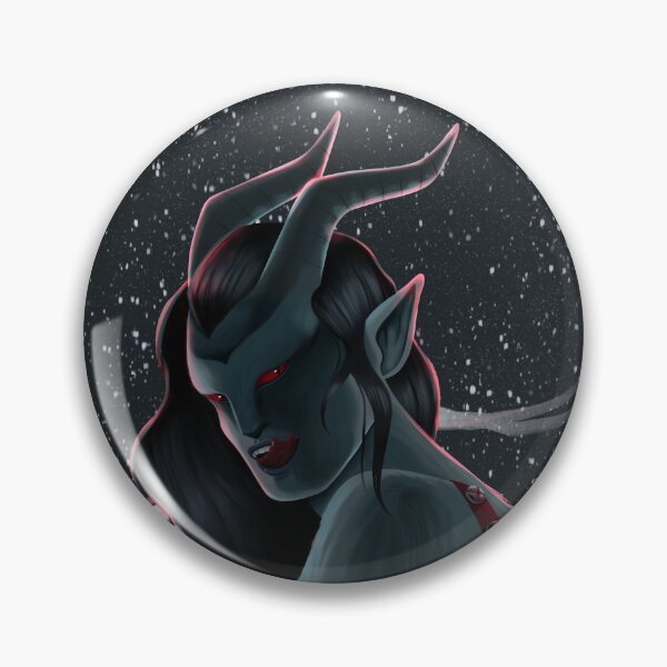 Krampus art 1 Pin