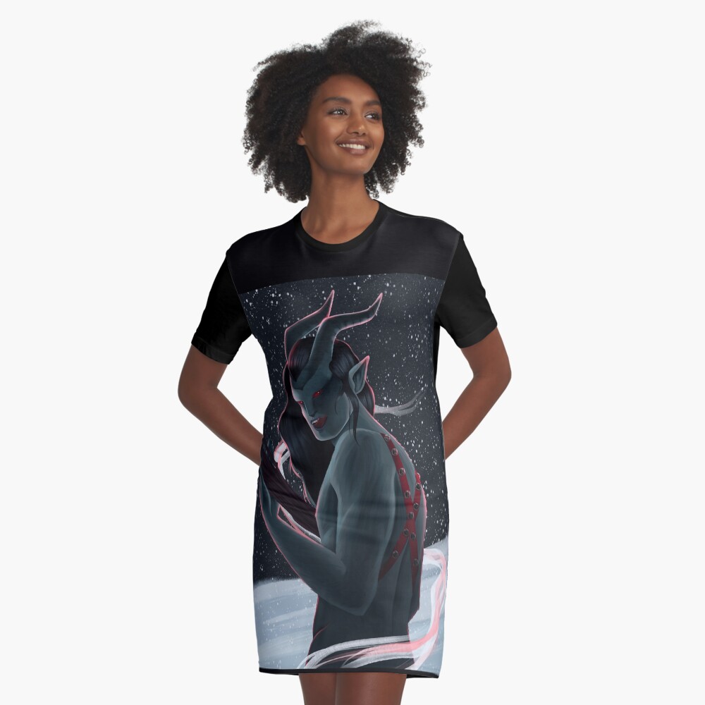 Item preview, Graphic T-Shirt Dress designed and sold by MillieLowelle.