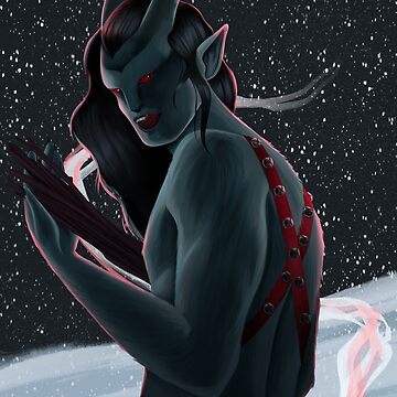 Artwork thumbnail, Krampus art 1 by MillieLowelle