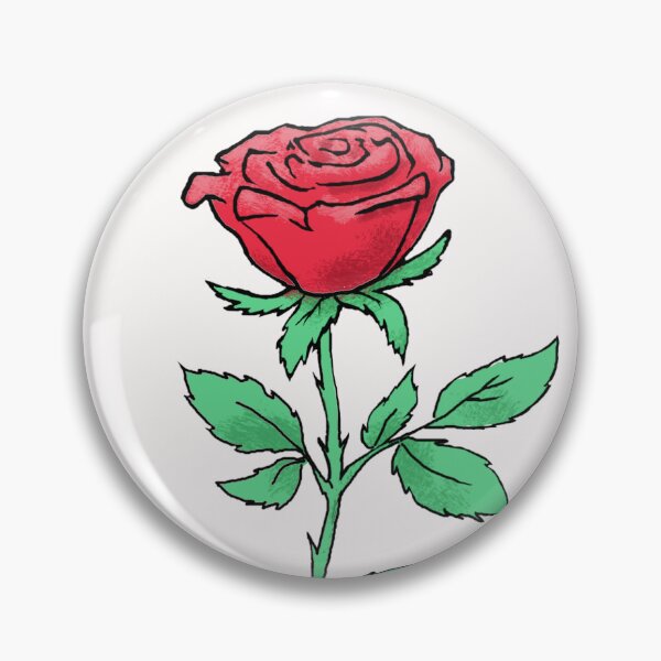 Item preview, Red Rose June Month Flower  designed and sold by Digi Artworks Store.