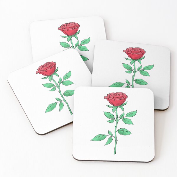 Item preview, Red Rose June Month Flower  designed and sold by Digi Artworks Store.