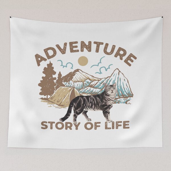 Item preview, Adventure Cats - Adventure Story of life designed and sold by taogiauco.