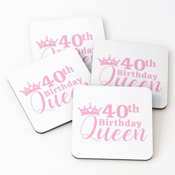 Item preview, 40th birthday queen. 40th birthday. designed and sold by DIDAKU.